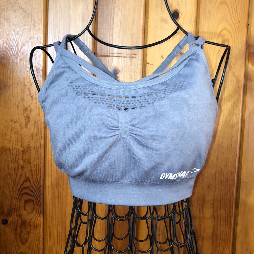 Gym Shark lavender sports bra Energy Seamless Gymshark Sports Bra size small top